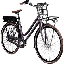 Tretwerk Sophia E Bike 28" Damen Elektrofahrrad 374Wh Hollandrad violett 49cm