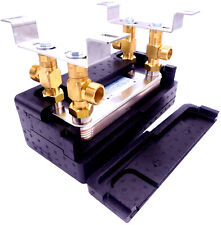 Edelstahl Platten Wärmetauscher 1" NORDIC 125-500kW +ISOLIERUNG +Wandbefestigung