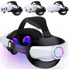 Für Meta Oculus Quest 3/Quest 3s/Quest 2 VR Headset Elite Kopfriemen Ersatz