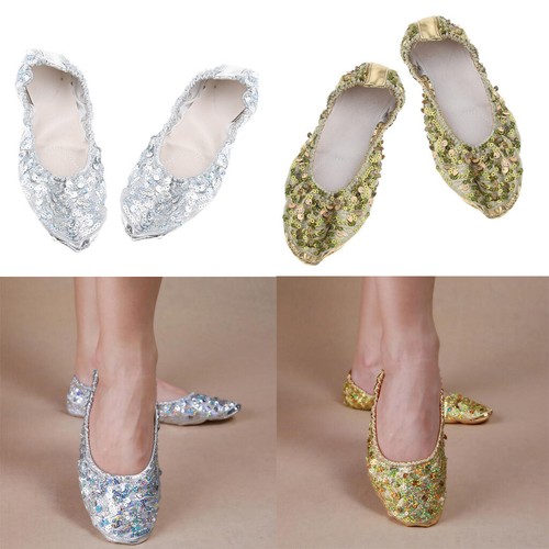 Weiche sohlen bauchtanzschuhe - weiche,