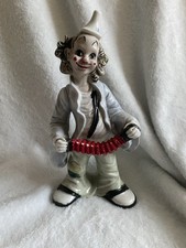 Clown Figur mit Ziehharmonika