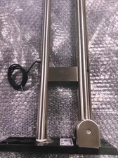 Hewi System 900 Stützklappgriff 900.50.185XA Edelstahl (Linke Seite)