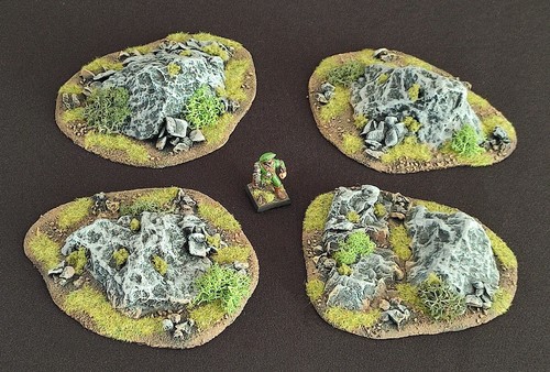 Tabletop gelände felsen - tabletop,