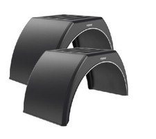 2 x 15"-16" Kotflügel für Zwillingsbereifung DOMAR Schutzblech LKW Pritsche 