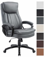 Bürostuhl XL Platon Kunstleder Computerstuhl Chefsessel Drehstuhl Arbeitsstuhl