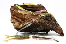Spro Iris V-Power 160 16cm UV Shad Perch Mojito Goby Olive Baitfish Lemon Lime