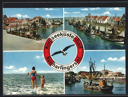 Neuharlingersiel fischkutter - neuharlingersiel,,