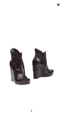 Evado keil stiefelette leder - keil,