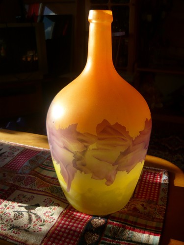 Flasche glasballon weinballon - flasche,