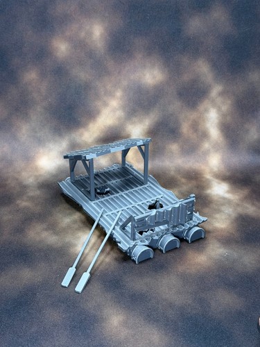 ödland floß gelände - floß, 28mm