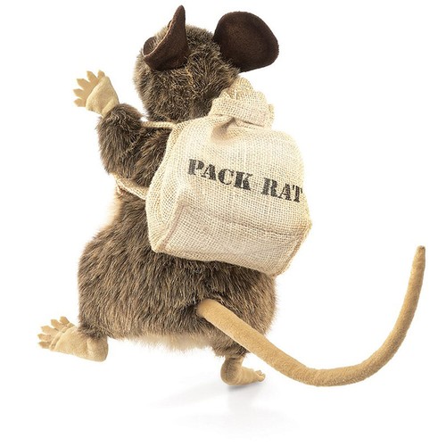 Folkmanis handpuppe ratte - handpuppe,