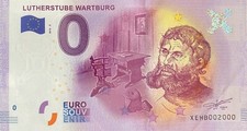 Geldschein 0 Euro Lutherstube