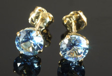 585 Gold kleine Ohrstecker 1