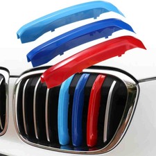 Für BMW X1 F48 7 Grilles 16-19 Insert Frontgrill Kühlergrill Nieren Trim M Farbe