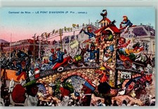 10323636 - Le Pont Avignon Festwagen AK Karneval
