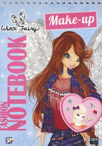 Mode notizbuch make - make-up., winx