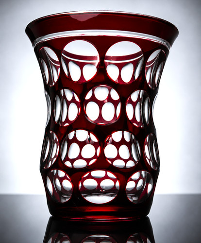 Biedermeier rubinglas 1000 - biedermeier,