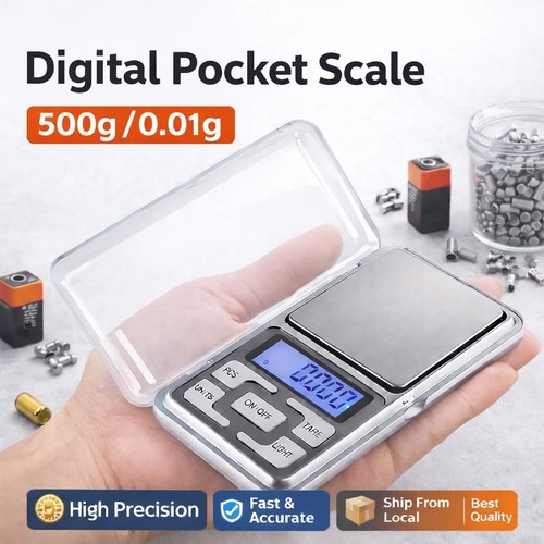 Digitale taschenwaage 500g - taschenwaage,