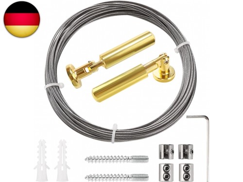 Vorhang spanndraht set - 5m,
