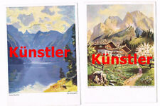 007 Hanns Maurus Konvolut Bayern Badersee Königsee u.a. 6 Künstlerkarten!!