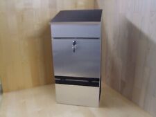 Briefkasten,Briefbox aus Siebdruck Wasserfest mit Zeitungsfach