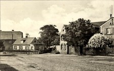 Ak Holzweißig Bitterfeld Wolfen, Partie in der Hauptstraße,... - 11059785