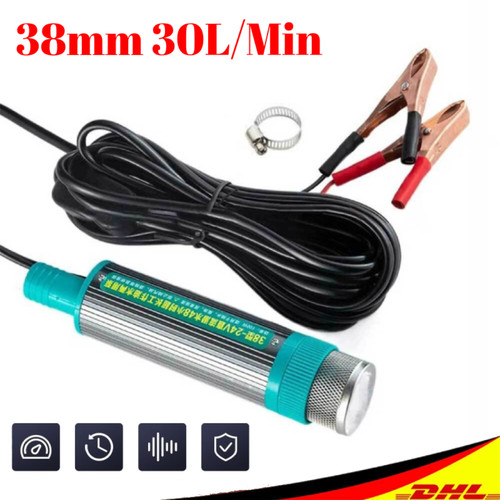 12v 38mm auto - 12v, edelstahl