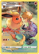 Pokémon Flamara Flareon - SWSH09: Brilliant Stars Trainer Gallery German
