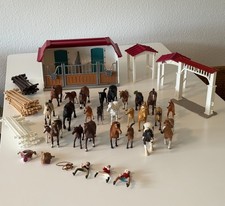 25 Schleich Pferde Horse Club Stall Und Box Reiterhof Ponyhof 312