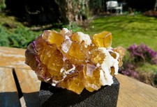 ⚒ Gelb/lila Fluorit Kristall