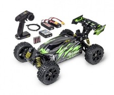 1:8 Akuma Buggy 4WD 100% RTR inc. 2x Lipo grün 70Km/h Carson RC 500409082