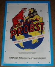 ZIRKUSPROGRAMM / ZIRKUS
