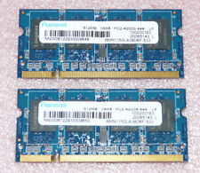 2x 512MB 1Rx8 DDR2 RAM 533MHz PC2-4200S-444 Ramaxel Notebook Arbeitsspeicher