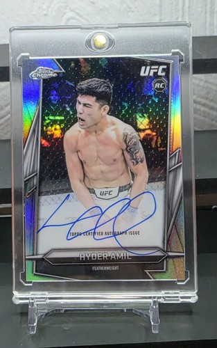 Topps 2026 chrome ufc hyder - chrome,