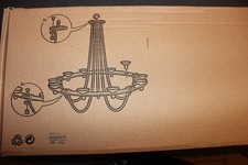 IKEA Kronleuchter schwarz