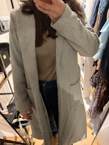 Damen mantel knielang - damen, s