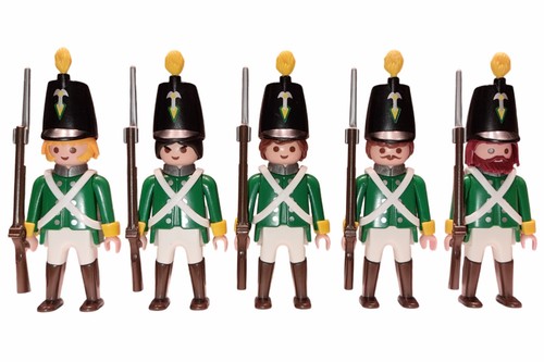 Playmobil 5er set grünröcke - 5er,