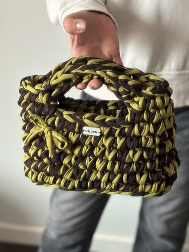 Handgemachte gehäkelte tasche - gehäkelte,