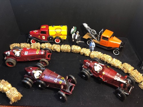 Diorama alfa romeo - alfa, 1934