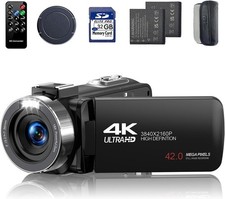 Camcorder 4K 42MP Videokamera