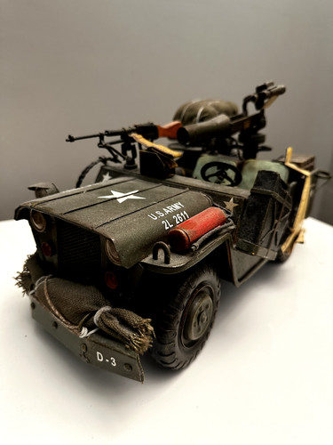 Vintage metal army - vintage,