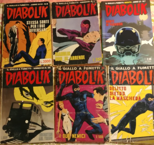 Diabolik fumetti sprache - ,
