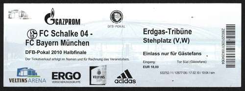 Ticket 2009 fc schalke - |, 2009/10