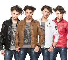 Herren Bikerjacke aus