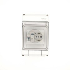 Notstrom Kleinverteiler mit FI und Steckdose | z.B. für Victron Multiplus