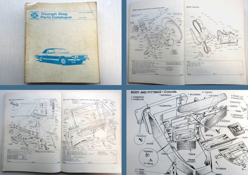 Triumph stag sports car spare - triumph,