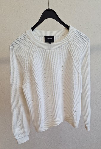 Weißer damen pullover - weißer, pullover,