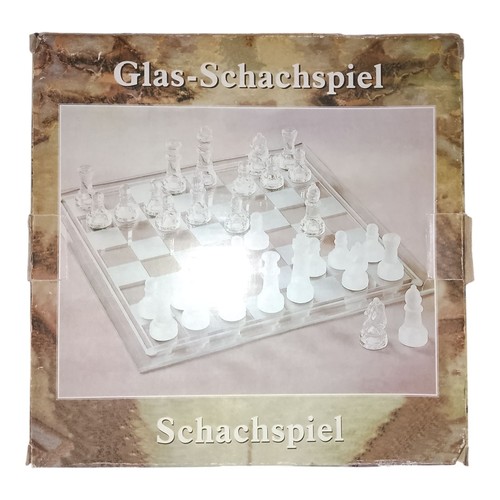 Glas schachtspiel 32 - glas-schachtspiel,,