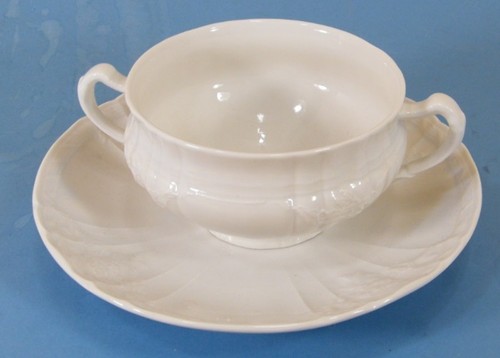 Kpm rocaille suppentasse - kpm,