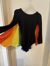 Regenbogen Kostüm Erwachsene Morphsuit Karneval Pride Parade Body Suite Gr M Neu